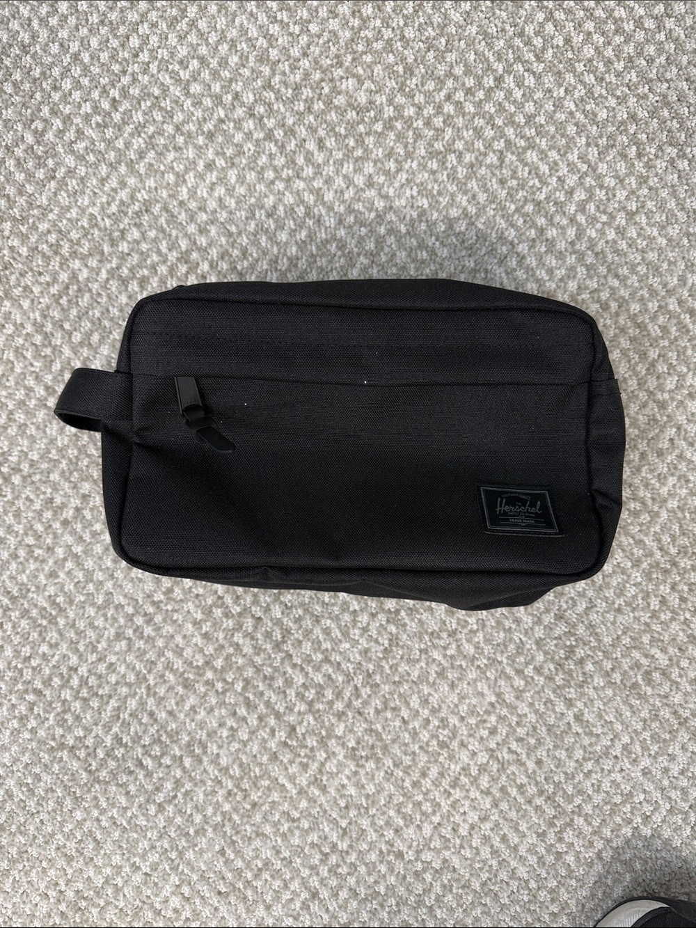 Herschel Supply Company Black Travel Toiletry Kit